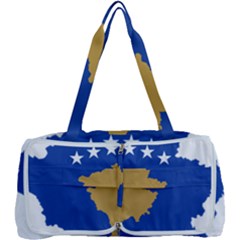 Kosovo Country Europe Flag Borders Multi Function Bag by Sapixe