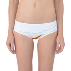 Cyprus Country Europe Flag Borders Classic Bikini Bottoms by Sapixe