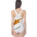 Cyprus Country Europe Flag Borders One Piece Swimsuit View2