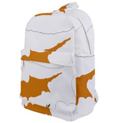 Cyprus Country Europe Flag Borders Classic Backpack by Sapixe