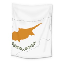 Cyprus Country Europe Flag Borders Medium Tapestry by Sapixe