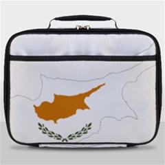 Cyprus Country Europe Flag Borders Full Print Lunch Bag by Sapixe