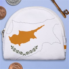 Cyprus Country Europe Flag Borders Horseshoe Style Canvas Pouch by Sapixe