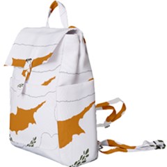 Cyprus Country Europe Flag Borders Buckle Everyday Backpack by Sapixe