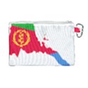 Eritrea Flag Map Geography Outline Canvas Cosmetic Bag (Large) View2