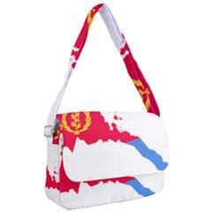 Eritrea Flag Map Geography Outline Courier Bag by Sapixe