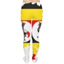 Uganda Flag Map Geography Outline Tights View2