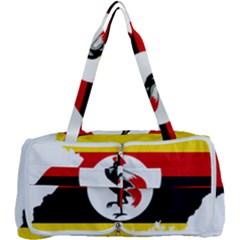 Uganda Flag Map Geography Outline Multi Function Bag by Sapixe