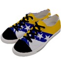 Bosnia And Herzegovina Country Men s Low Top Canvas Sneakers View2