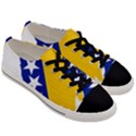 Bosnia And Herzegovina Country Men s Low Top Canvas Sneakers View3