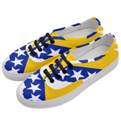 Bosnia And Herzegovina Country Women s Classic Low Top Sneakers by Sapixe