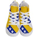 Bosnia And Herzegovina Country Kids  Hi-Top Skate Sneakers View1