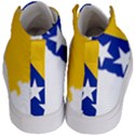 Bosnia And Herzegovina Country Kids  Hi-Top Skate Sneakers View4