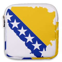 Bosnia And Herzegovina Country Mini Square Pouch by Sapixe