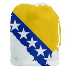 Bosnia And Herzegovina Country Drawstring Pouch (xxxl) by Sapixe