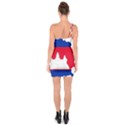 Borders Country Flag Geography Map One Soulder Bodycon Dress View2