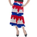 Borders Country Flag Geography Map Midi Mermaid Skirt View1