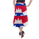 Borders Country Flag Geography Map Midi Mermaid Skirt View2