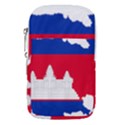 Borders Country Flag Geography Map Waist Pouch (Large) View1