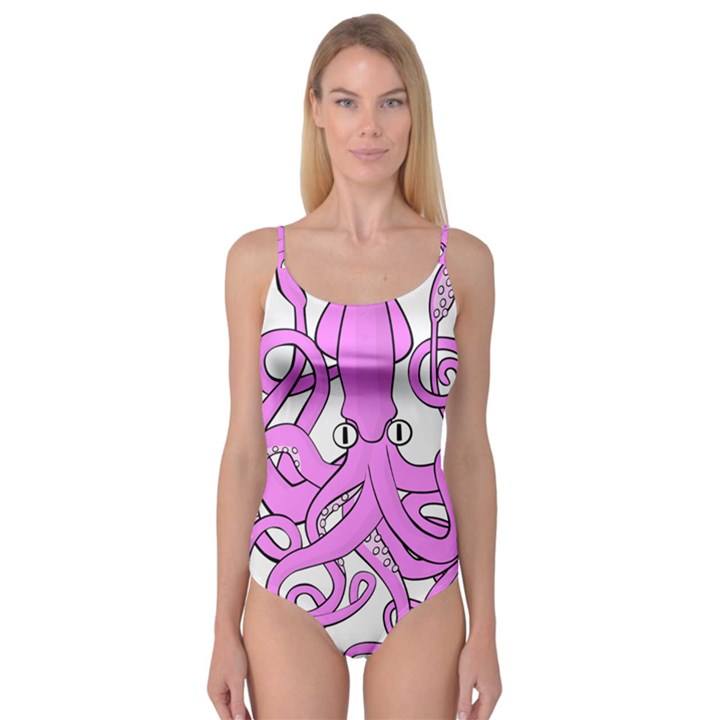 Squid Octopus Animal Camisole Leotard 