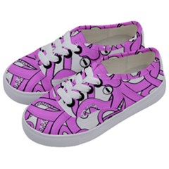 Squid Octopus Animal Kids  Classic Low Top Sneakers by Bajindul