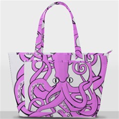 Squid Octopus Animal Back Pocket Shoulder Bag  by Bajindul