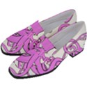 Squid Octopus Animal Women s Chunky Heel Loafers View2