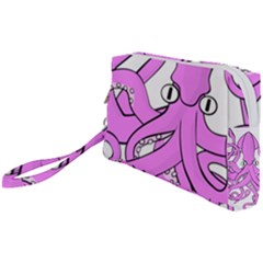 Squid Octopus Animal Wristlet Pouch Bag (small)