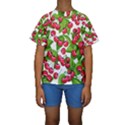 Cherry Leaf Fruit Summer Kids  Short Sleeve Swimwear View1