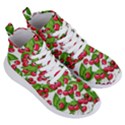 Cherry Leaf Fruit Summer Women s Lightweight High Top Sneakers View3