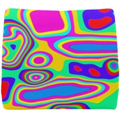 Colorful Shapes                               Seat Cushion by LalyLauraFLM