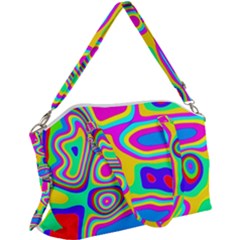 Colorful Shapes                            Canvas Crossbody Bag