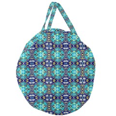 B 3 Giant Round Zipper Tote by ArtworkByPatrick