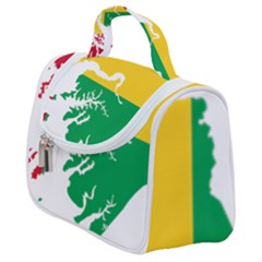 Guinea Bissau Flag Map Geography Satchel Handbag by Sapixe