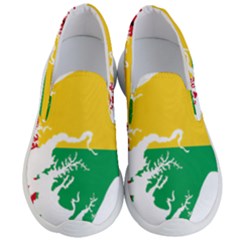 Guinea Bissau Flag Map Geography Men s Lightweight Slip Ons by Sapixe