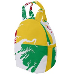 Guinea Bissau Flag Map Geography Travel Backpacks by Sapixe