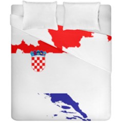 Croatia Country Europe Flag Duvet Cover Double Side (california King Size) by Sapixe