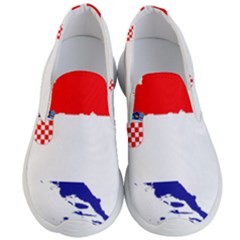 Croatia Country Europe Flag Men s Lightweight Slip Ons by Sapixe