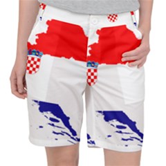 Croatia Country Europe Flag Pocket Shorts by Sapixe