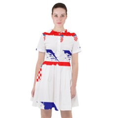 Croatia Country Europe Flag Sailor Dress by Sapixe