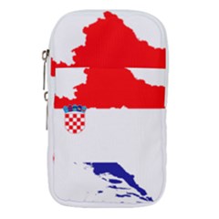 Croatia Country Europe Flag Waist Pouch (large) by Sapixe