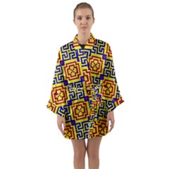 B 6 Long Sleeve Kimono Robe by ArtworkByPatrick