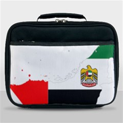 Borders Country Flag Geography Map Lunch Bag by Sapixe