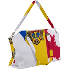 Moldova Country Europe Flag Canvas Crossbody Bag by Sapixe