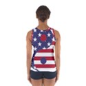 Yang Yin America Flag Abstract Sport Tank Top  View2