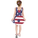 Yang Yin America Flag Abstract Kids  Sleeveless Dress View2