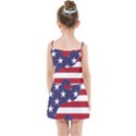 Yang Yin America Flag Abstract Kids  Summer Sun Dress View2