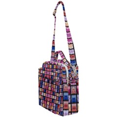 B 8 Crossbody Day Bag by ArtworkByPatrick