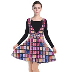 B 8 Plunge Pinafore Dress by ArtworkByPatrick