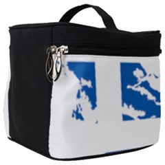 Greece Country Europe Flag Borders Make Up Travel Bag (big) by Sapixe